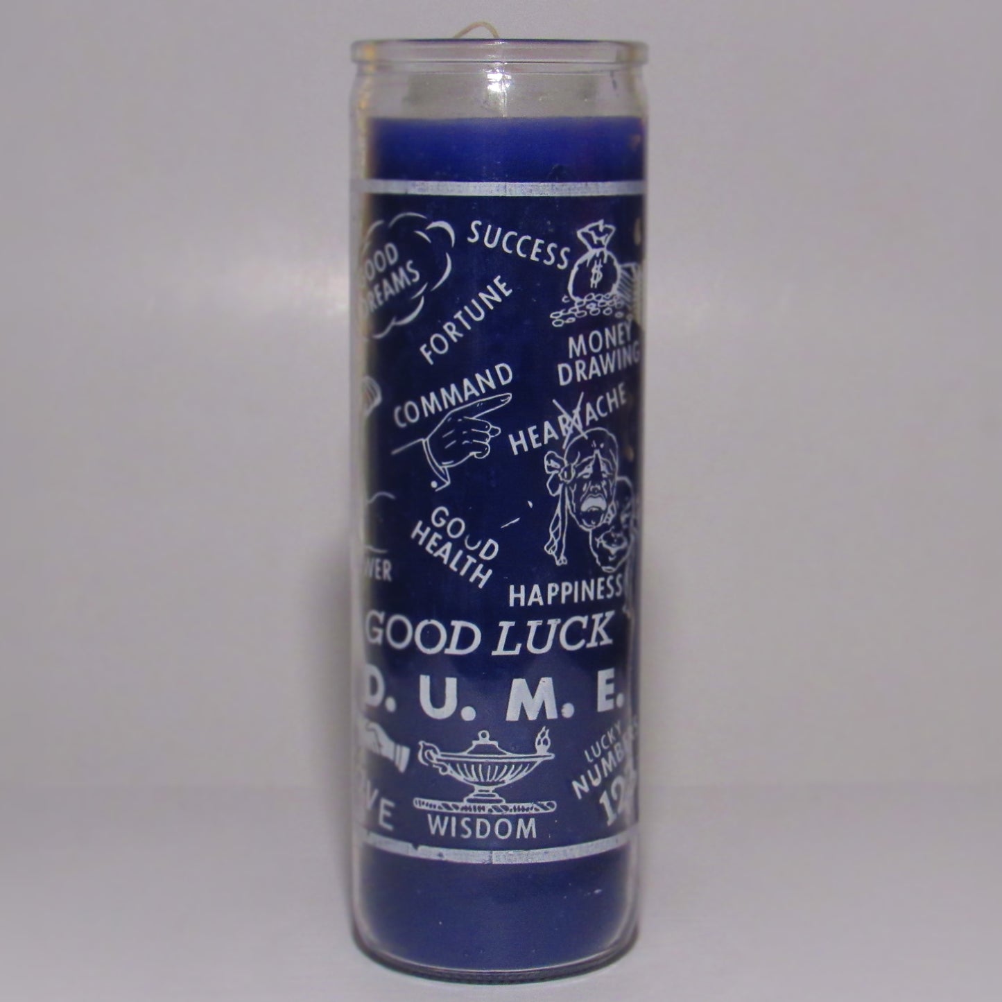 Condition Scented Purple Religious Prayer 7 Days Candle