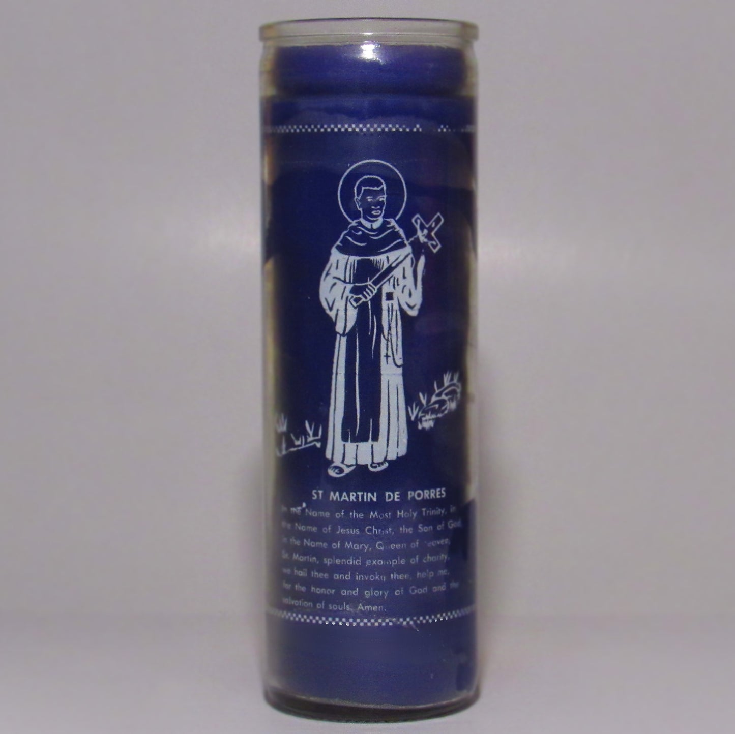 St. Martin Purple Religious 7 Days Candle