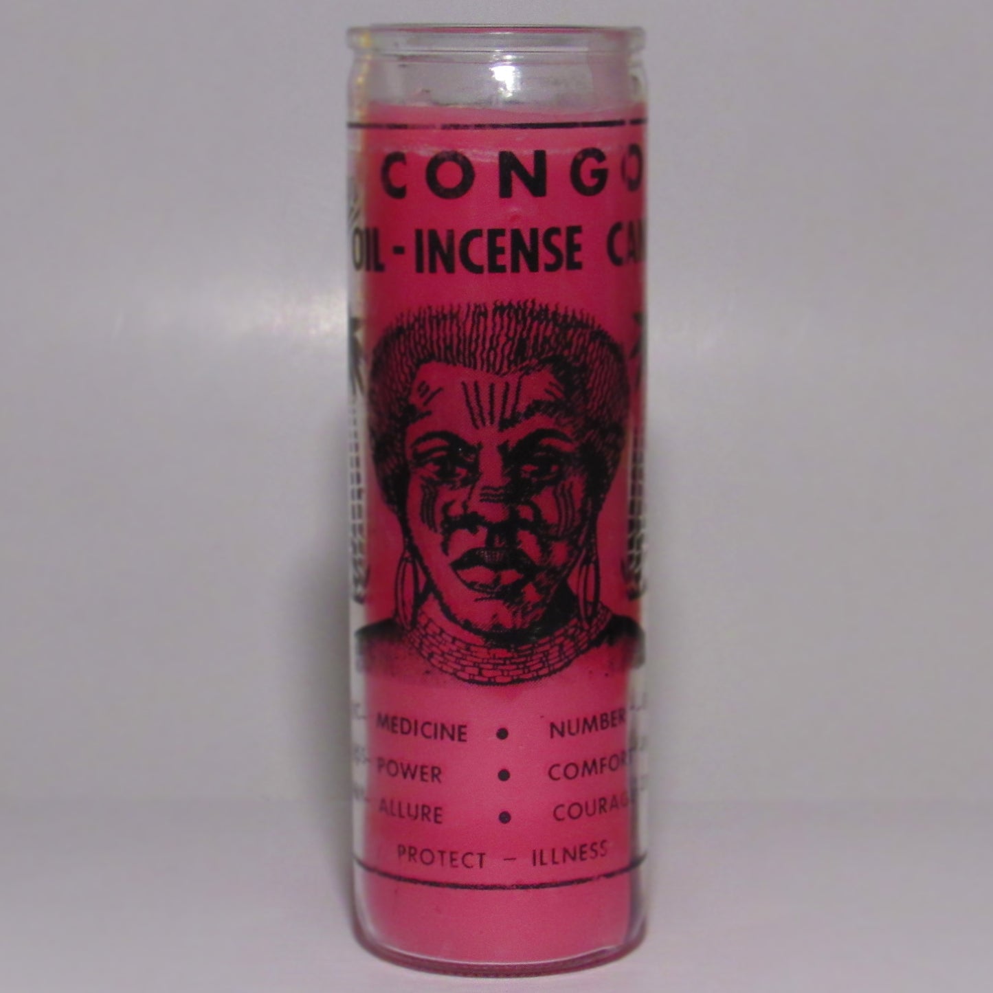 Congo Scented Pink Religious 7 Days Candle