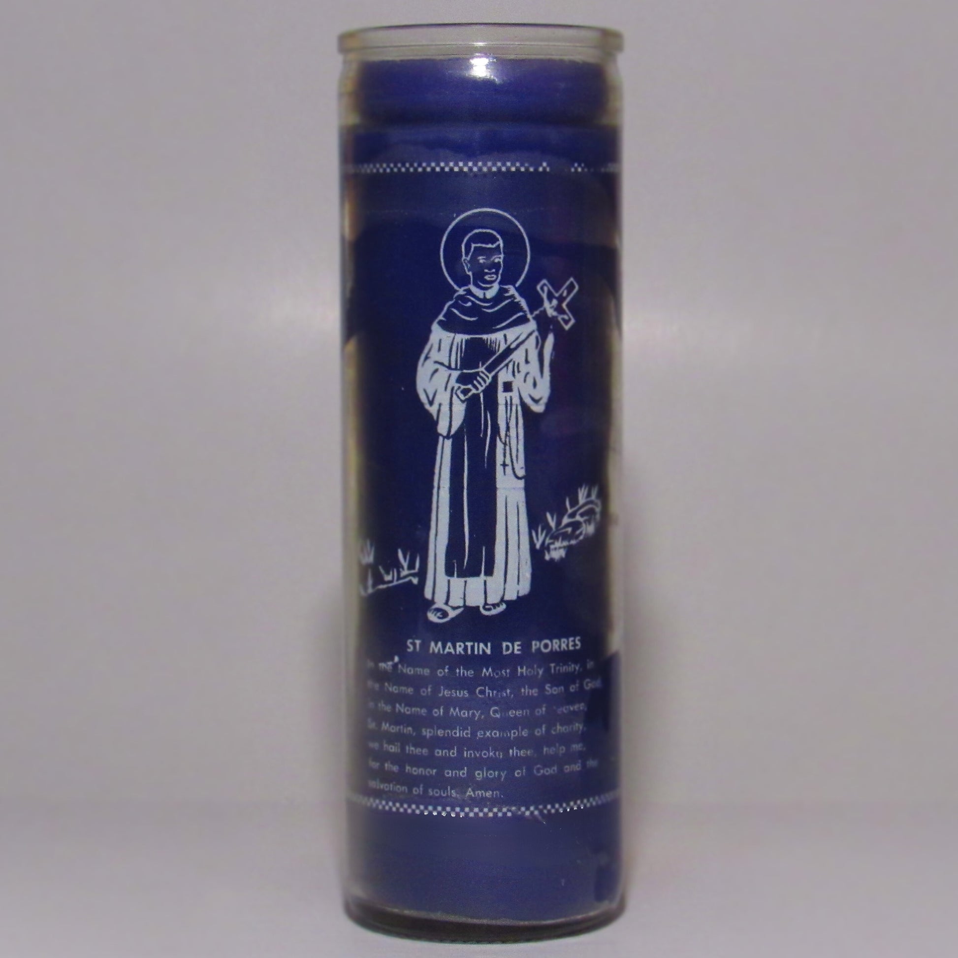 St. Martin Purple Religious 7 Days Candle